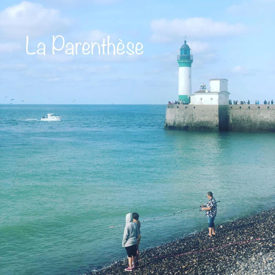 La Parenthese - Maison Treportaise Avec Cour Fermee Le Tréport المظهر الخارجي الصورة